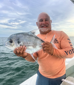 Key Biscayne Pompano fishing dreams come true! 